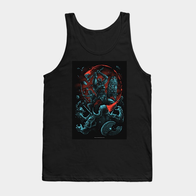 Furious Deity Tank Top by Projectsilver